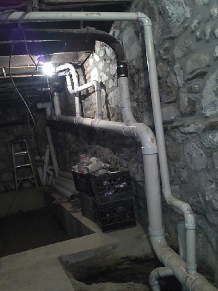 Brooklyn Bedford Stuyvesant Brownstone 2' basement dig-out, stair case dig-out, and 120 sq ft steel extension