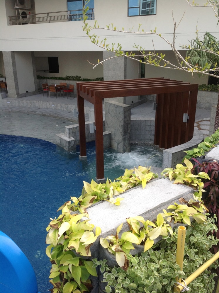 Hotel Pool, Spa, and Lobby