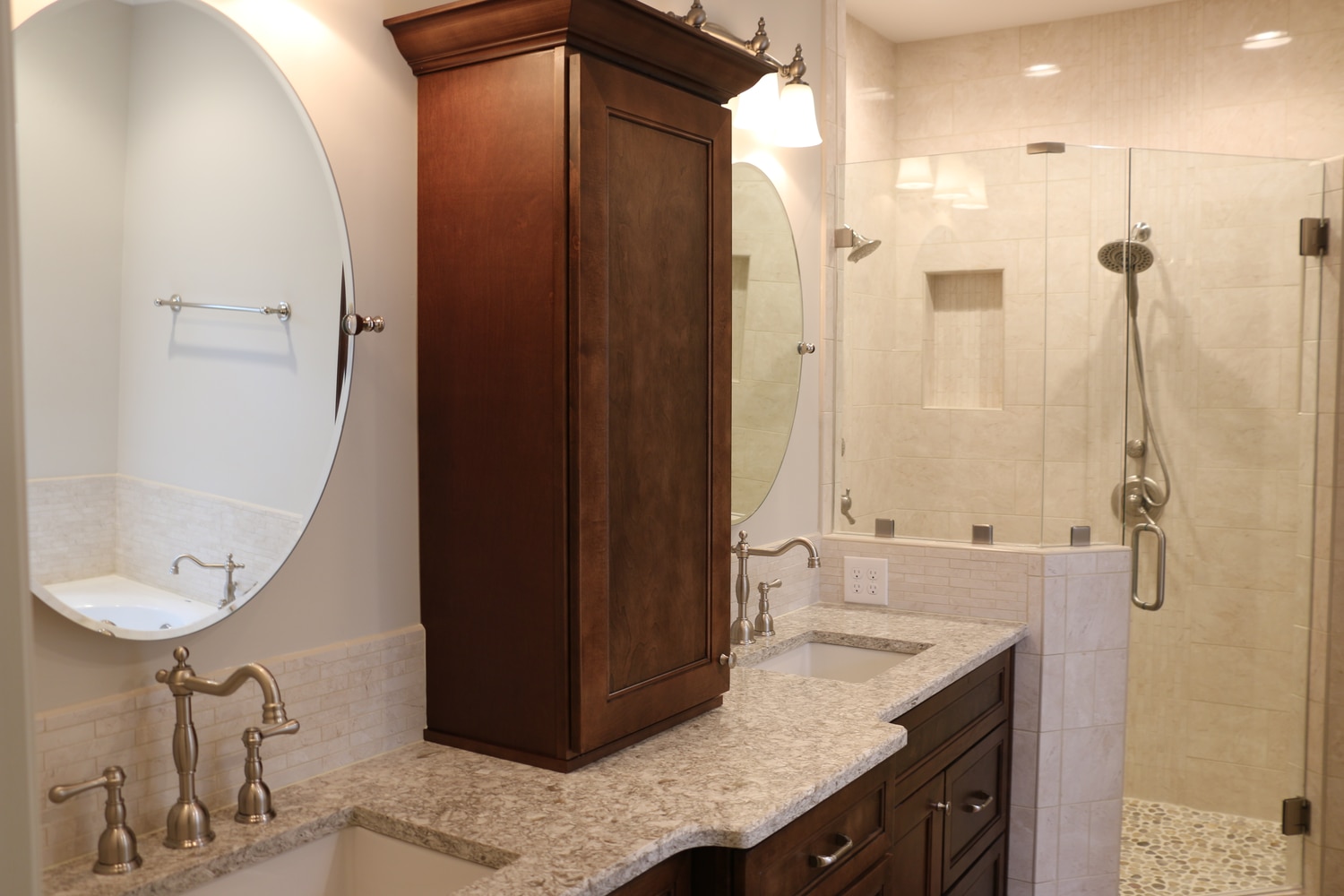 Elegant Master Bath Remodel 2016