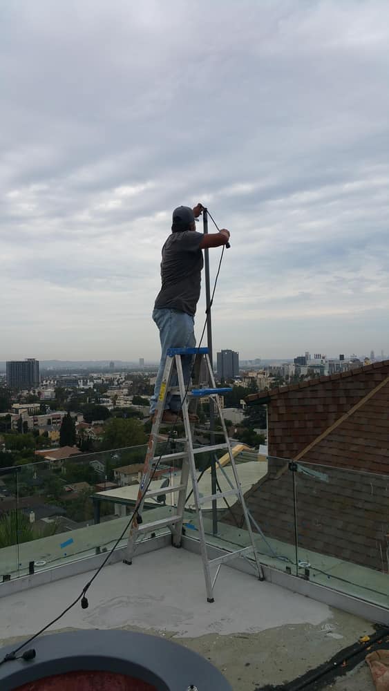 Rooftop Hollywod Hills