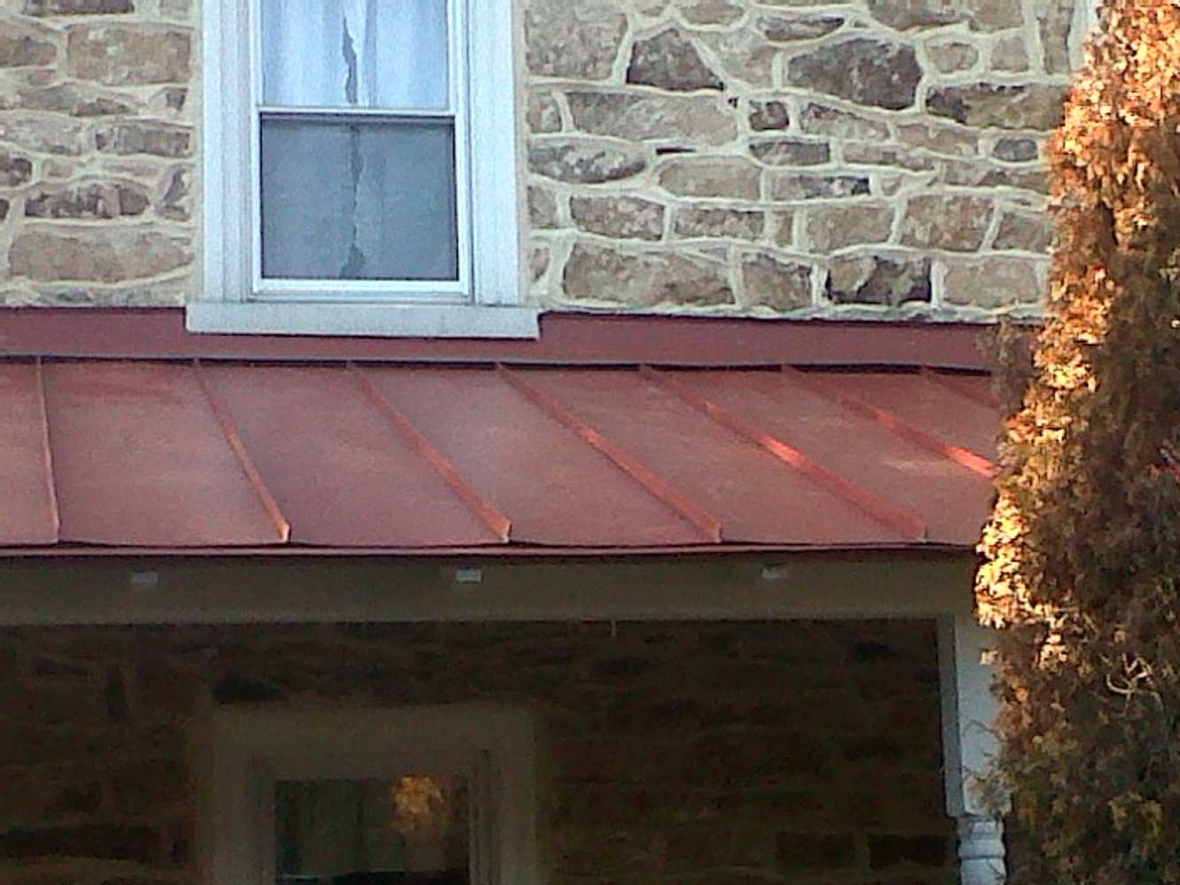 Blue Bell, PA new Architectural shingle roof and standing seam metal roof