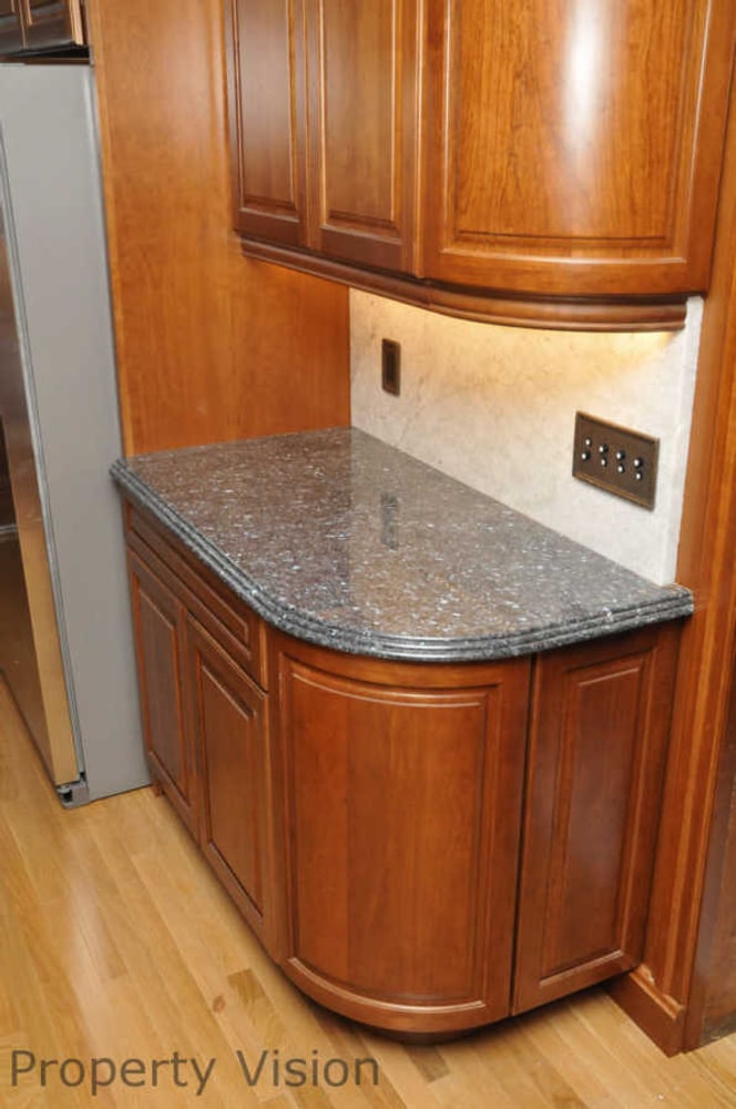 Custom cherry kitchen