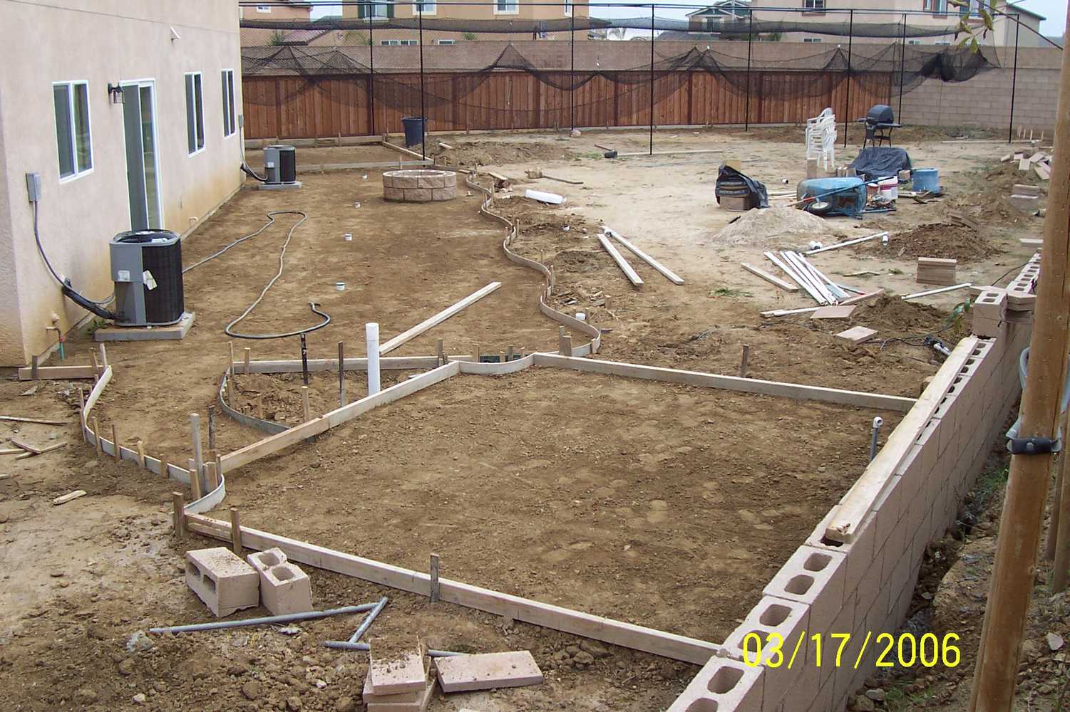 Landscape, concrete, sod and more