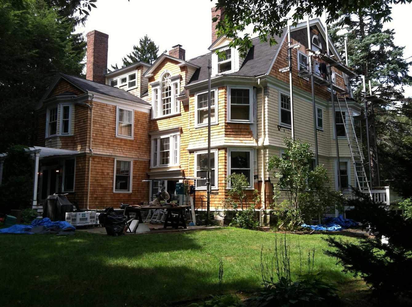 Lexington, MA Cedar Siding Project