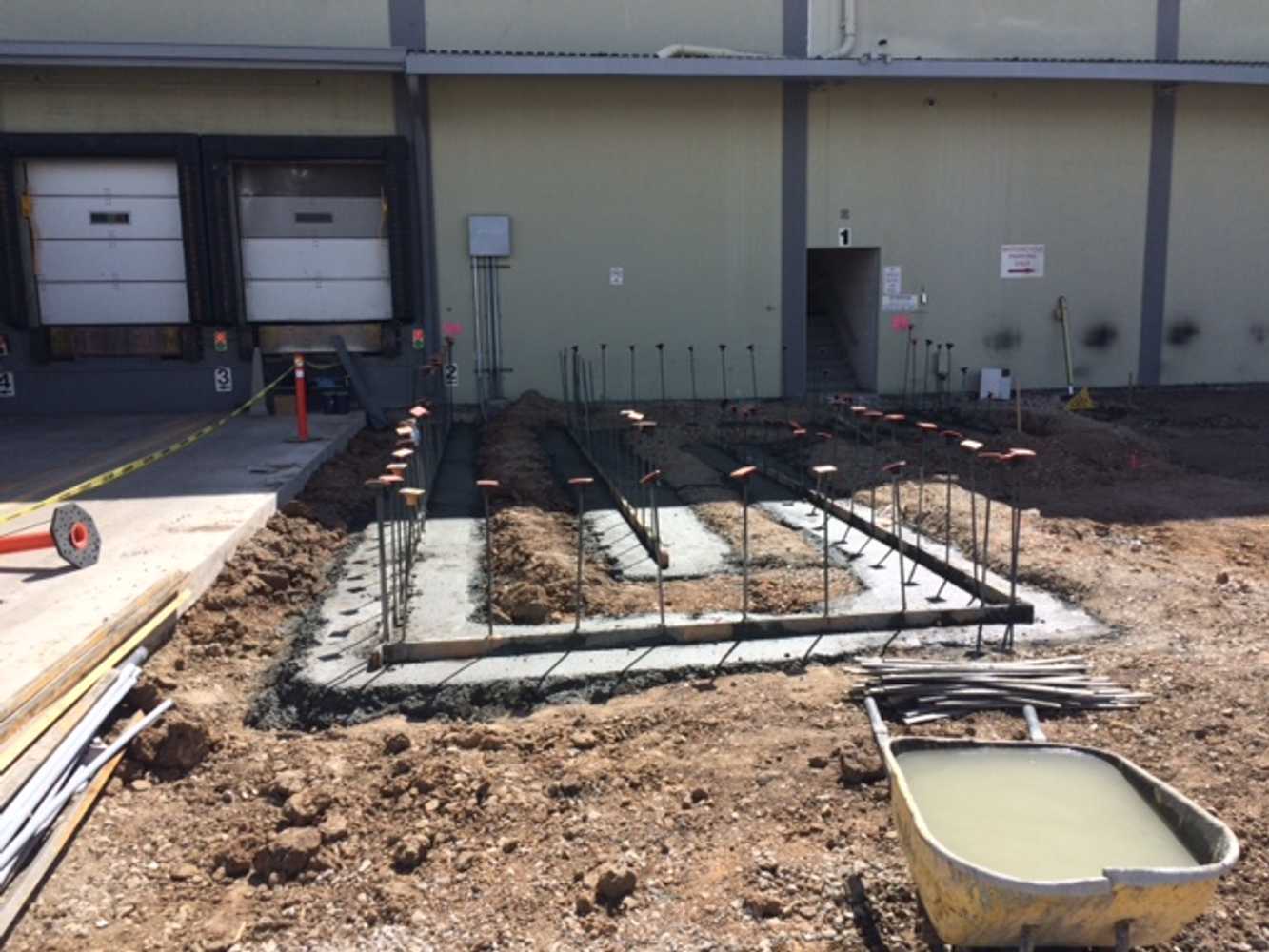 Albertsons Distribution Center, Brea, Ca. - Site Work