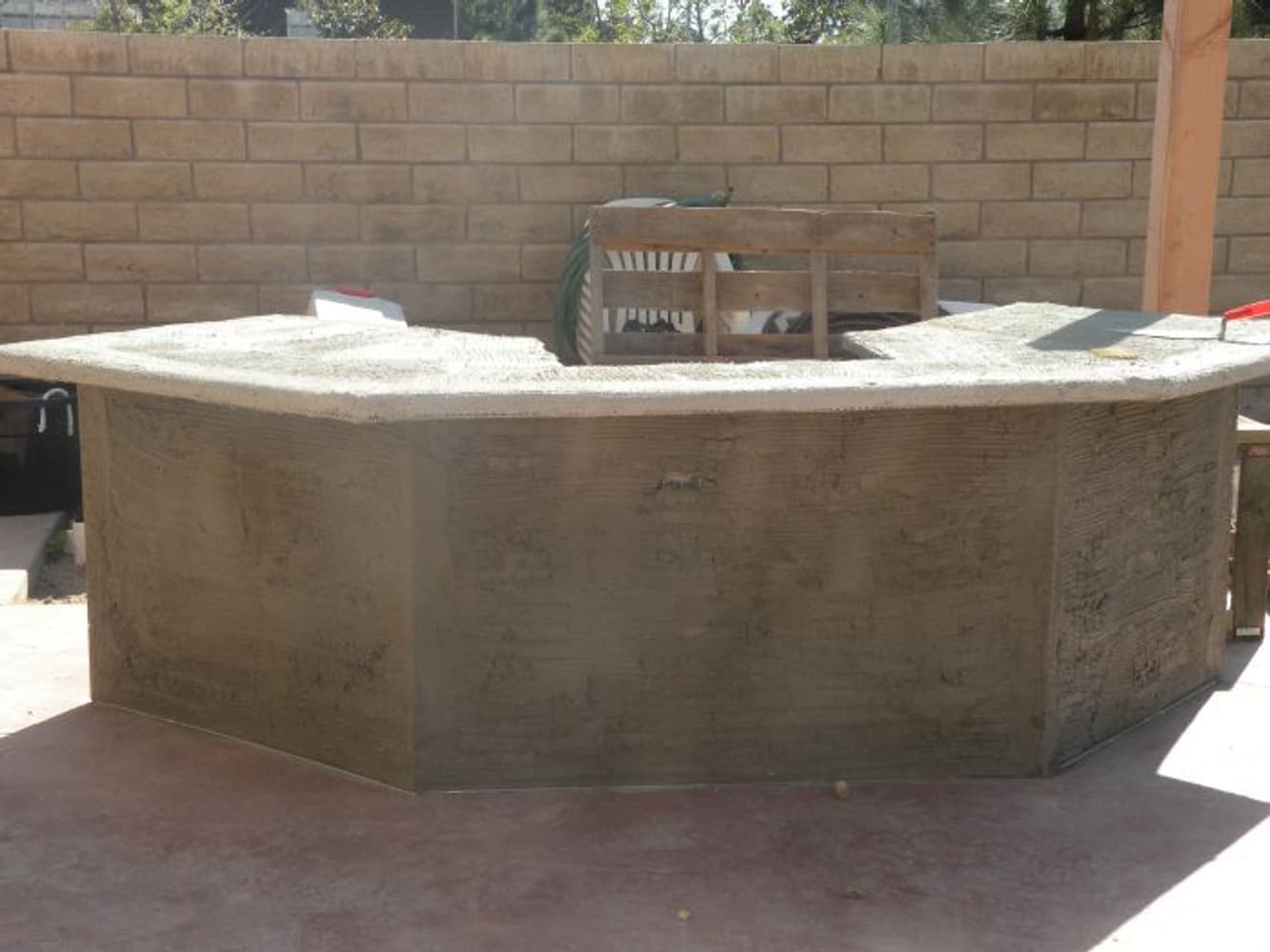 Orange County Outside Bar and Fireplace