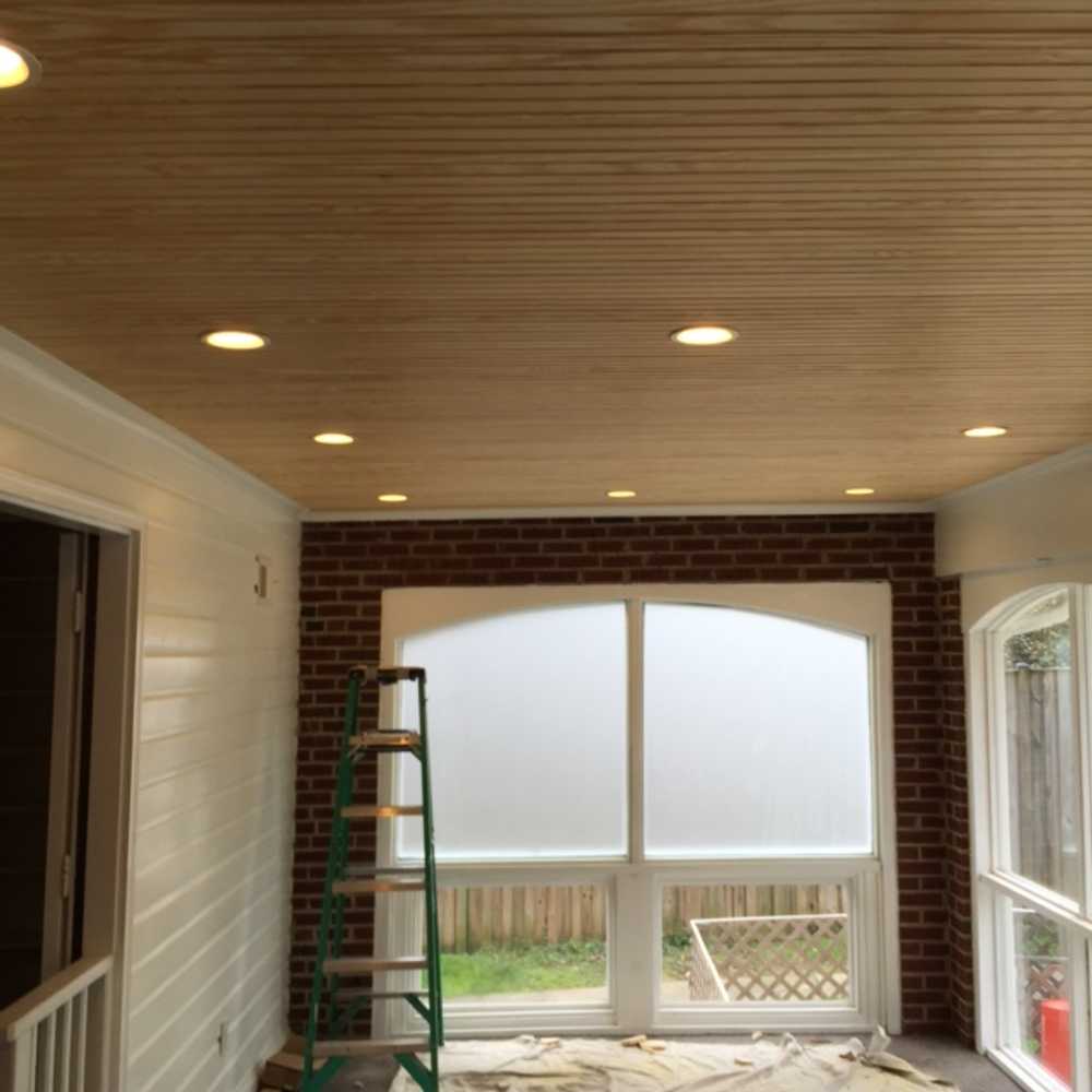 Custom Ceiling Beadboard