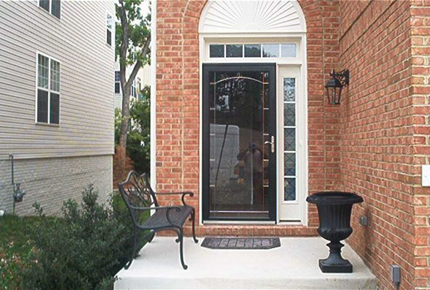 B R B Home Maintenance Storm Door Installation (Before and After)