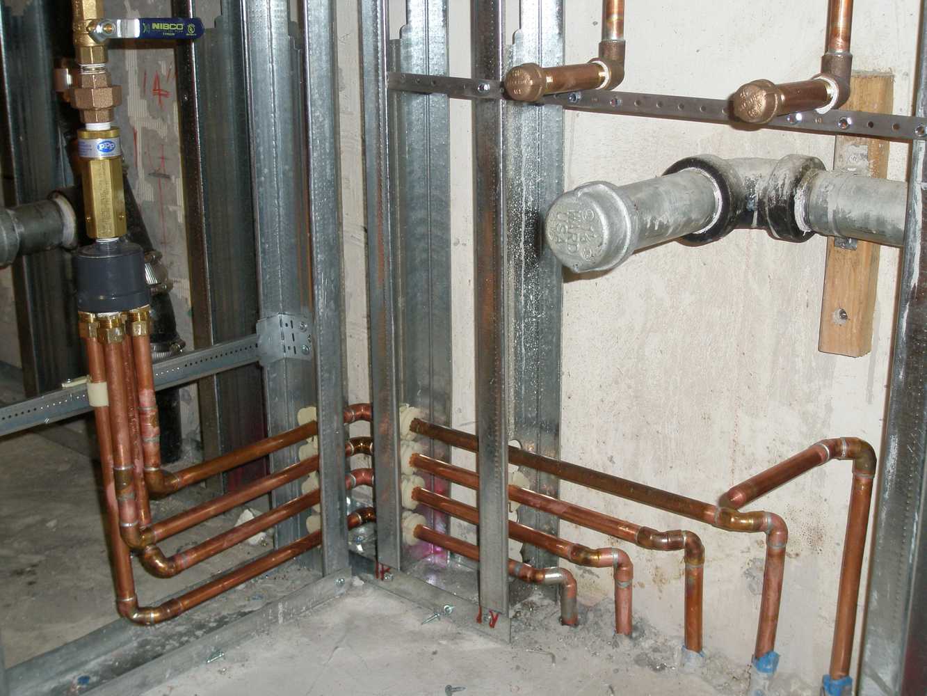 Browning Plumbing Construction Project