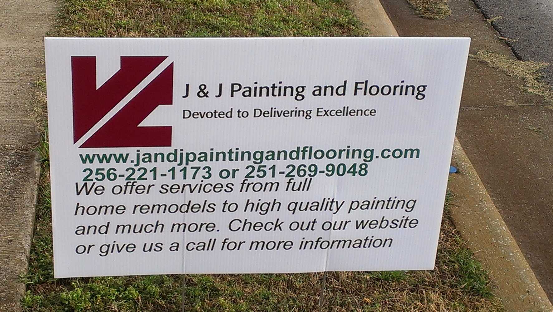 J and J Painting and Flooring Project