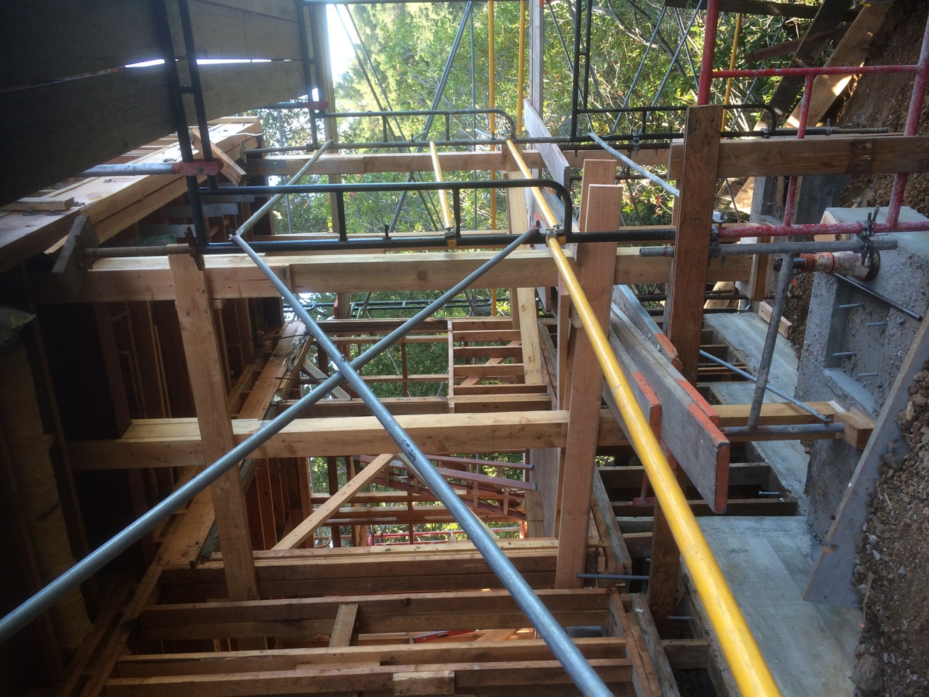 Addition and Major Foundation, Structural upgrades 