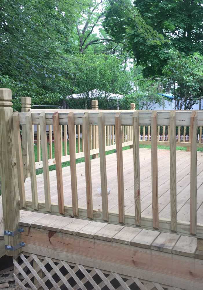 Wood Deck Construction