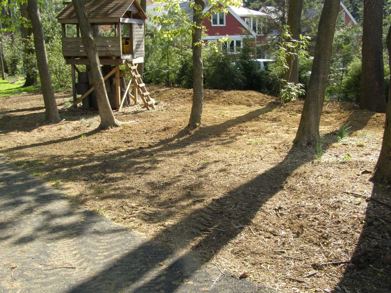 LAWN INSTALLATION SEED PREP JOB SITE