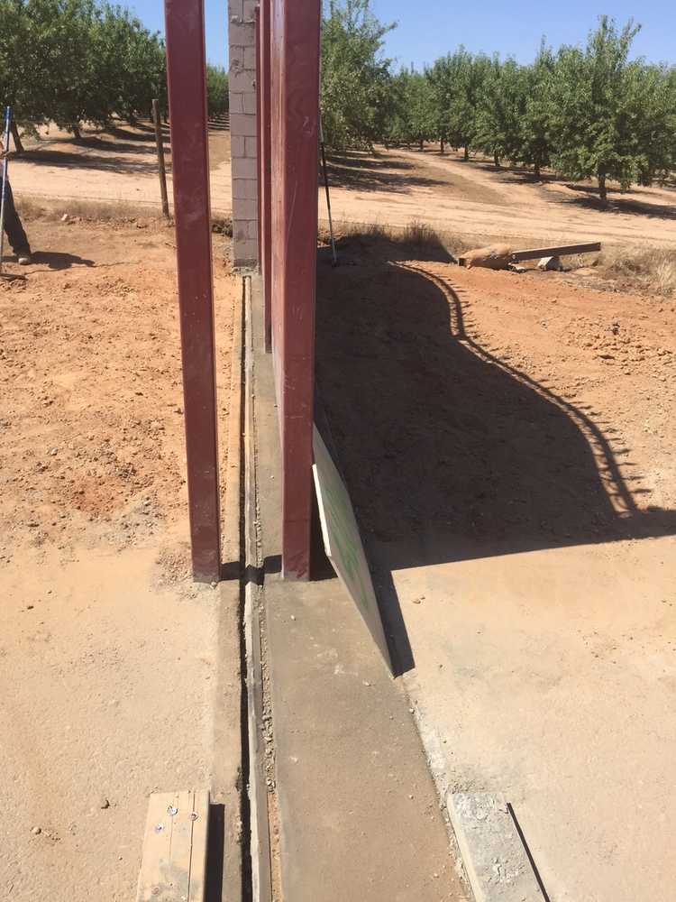 Wrought iron fence with gates at Madera Ranchos