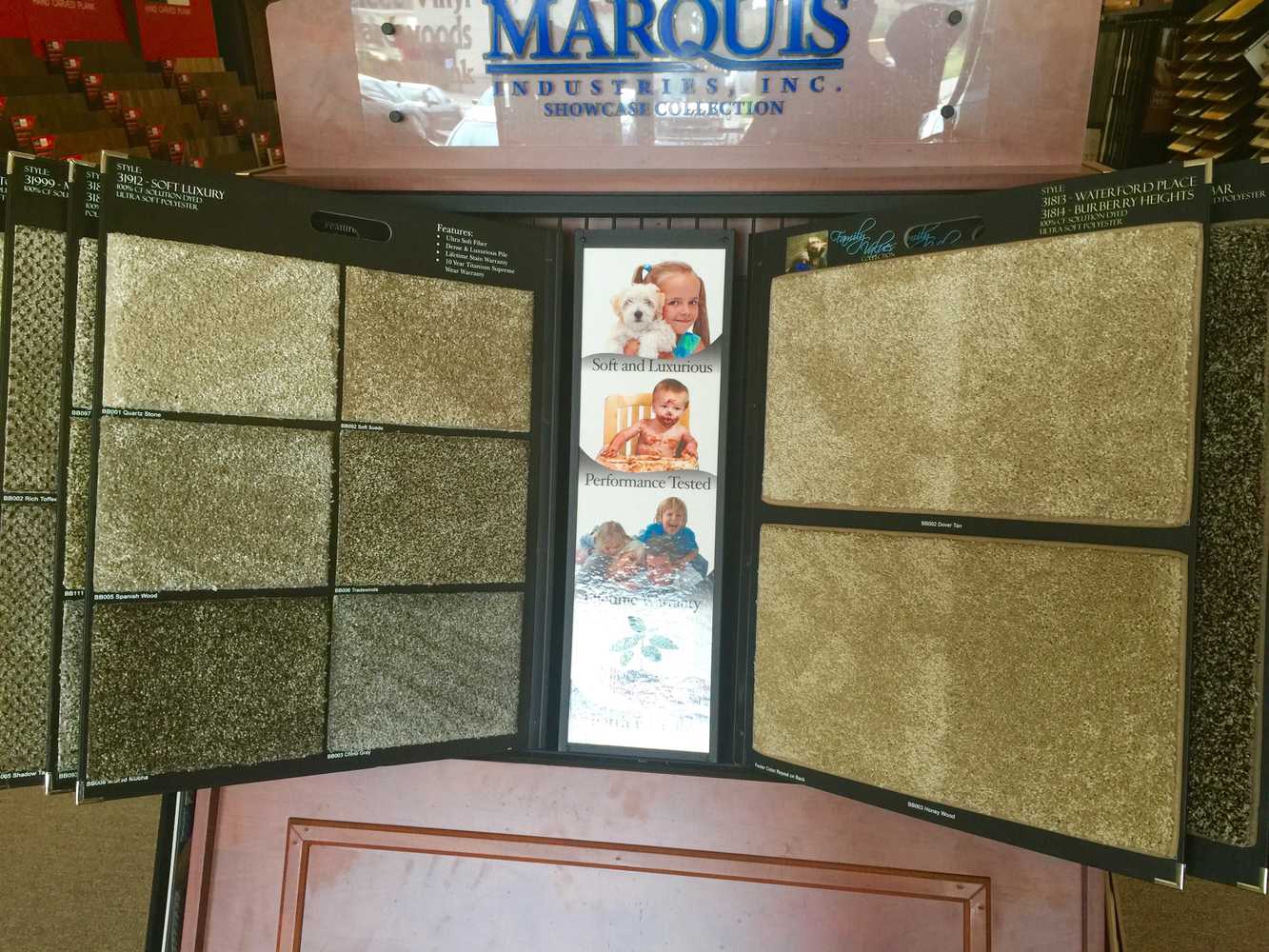 Davenport's Quality Flooring Showroom