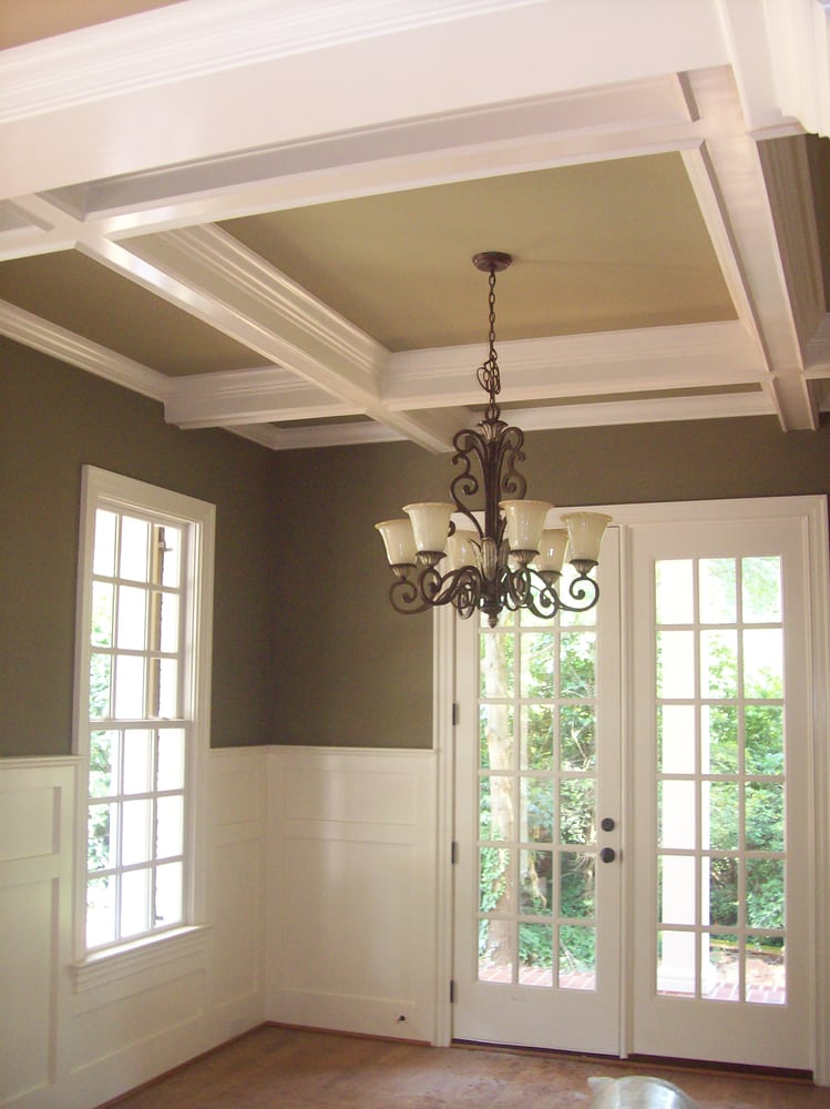 Ceilings - Coffered Ceilings, Tray Ceilings, and Beams