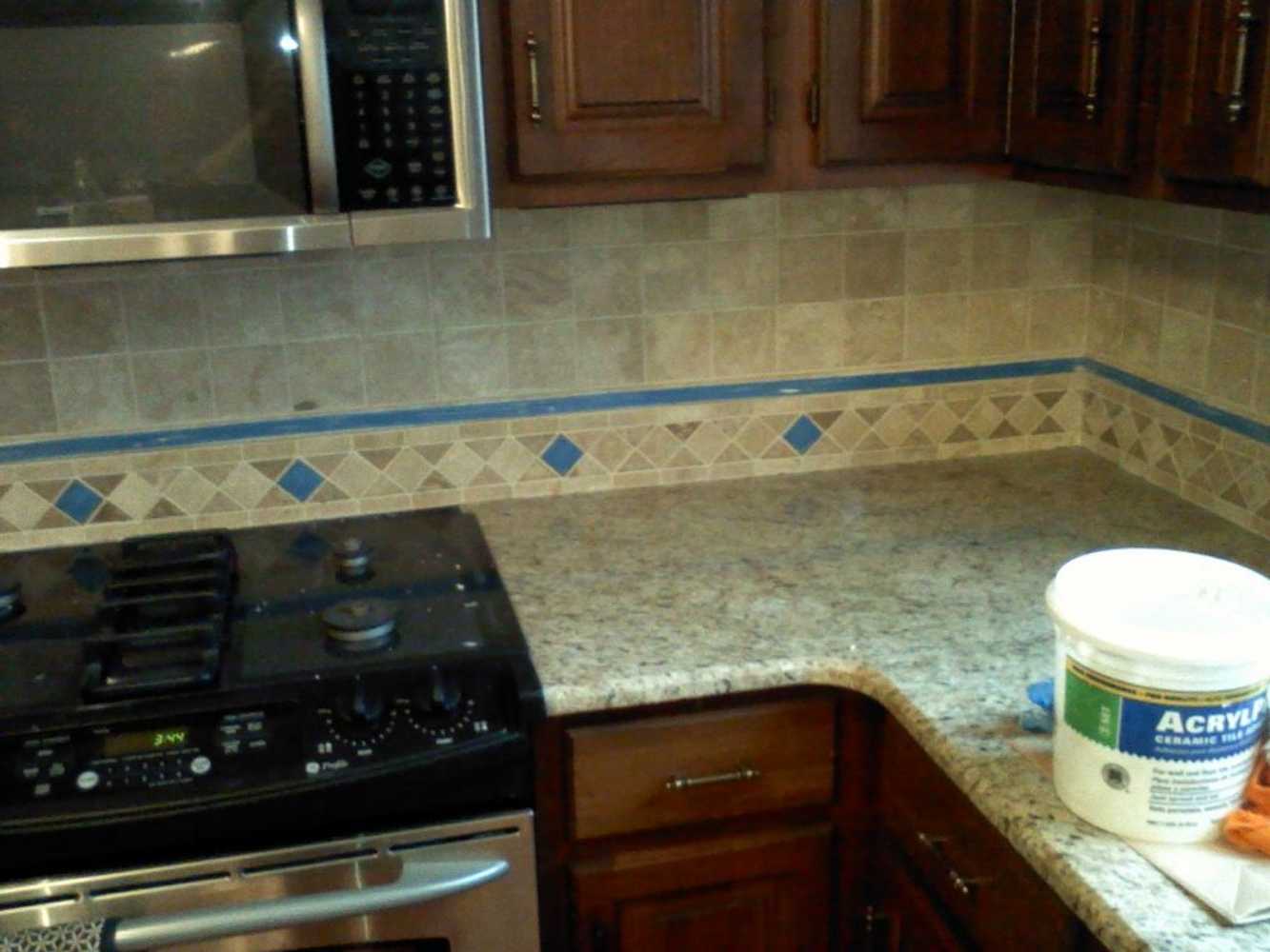 New back splash