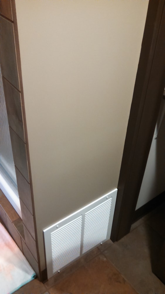 Basement bathroom remodel