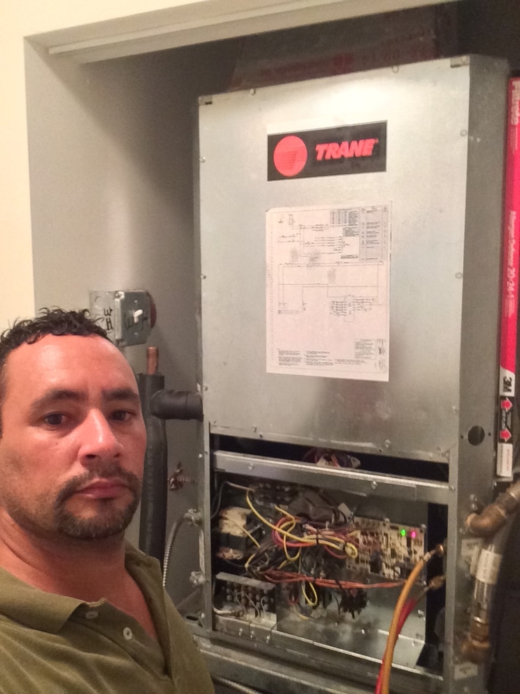 New AC Trane installation in south Beach