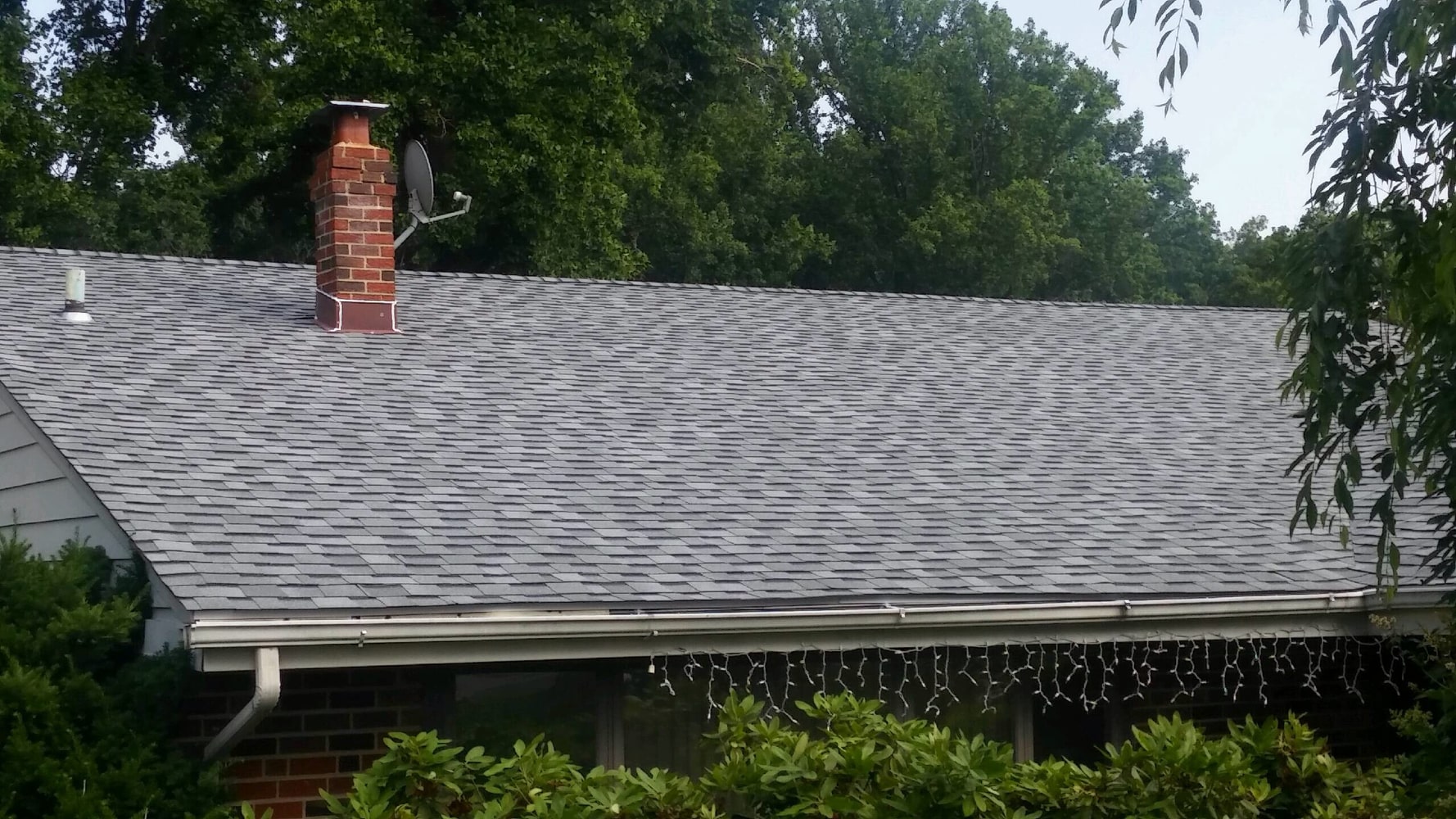 Shingle roof
