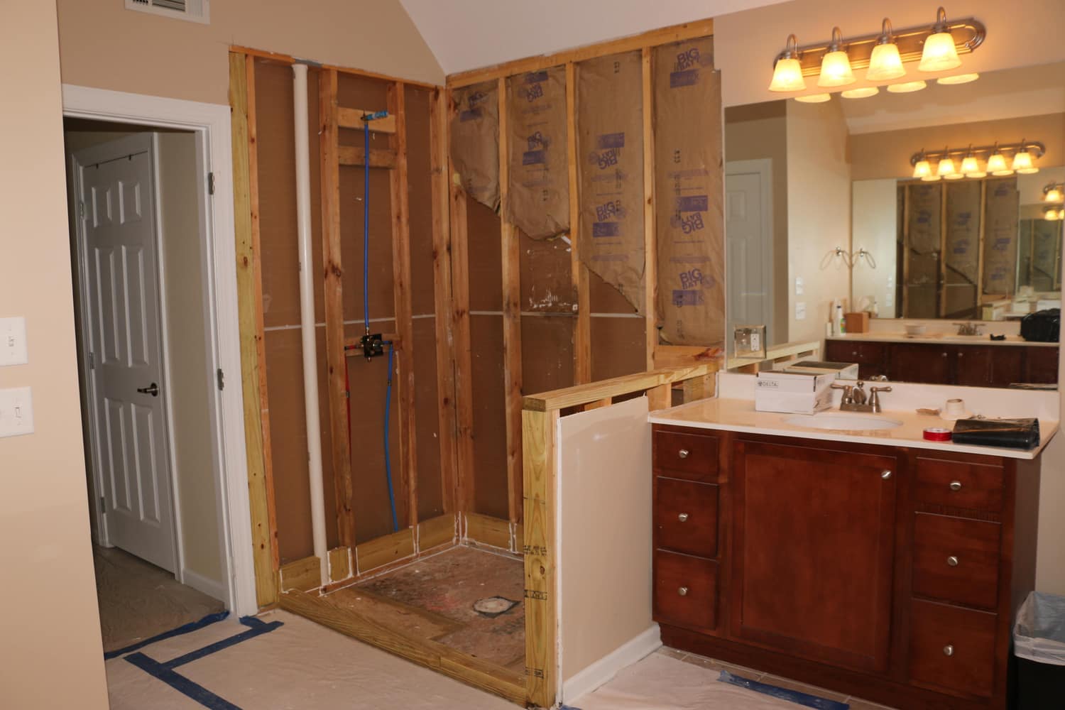 Shower Reconstruction/ Remediation Spring 2016