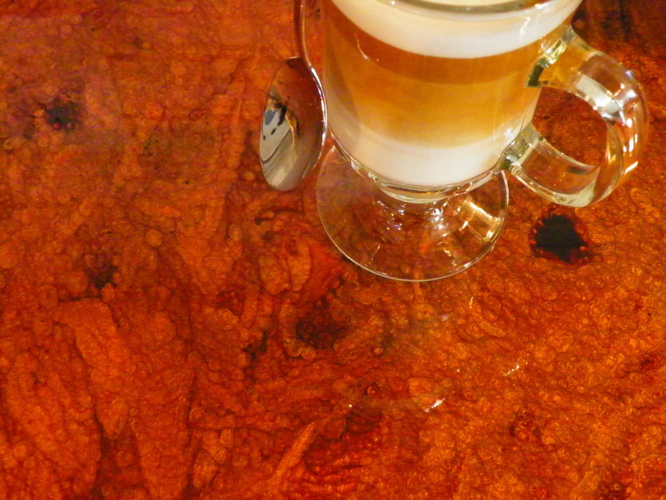 Metal illusion Epoxy Floors and Concrete Countertops