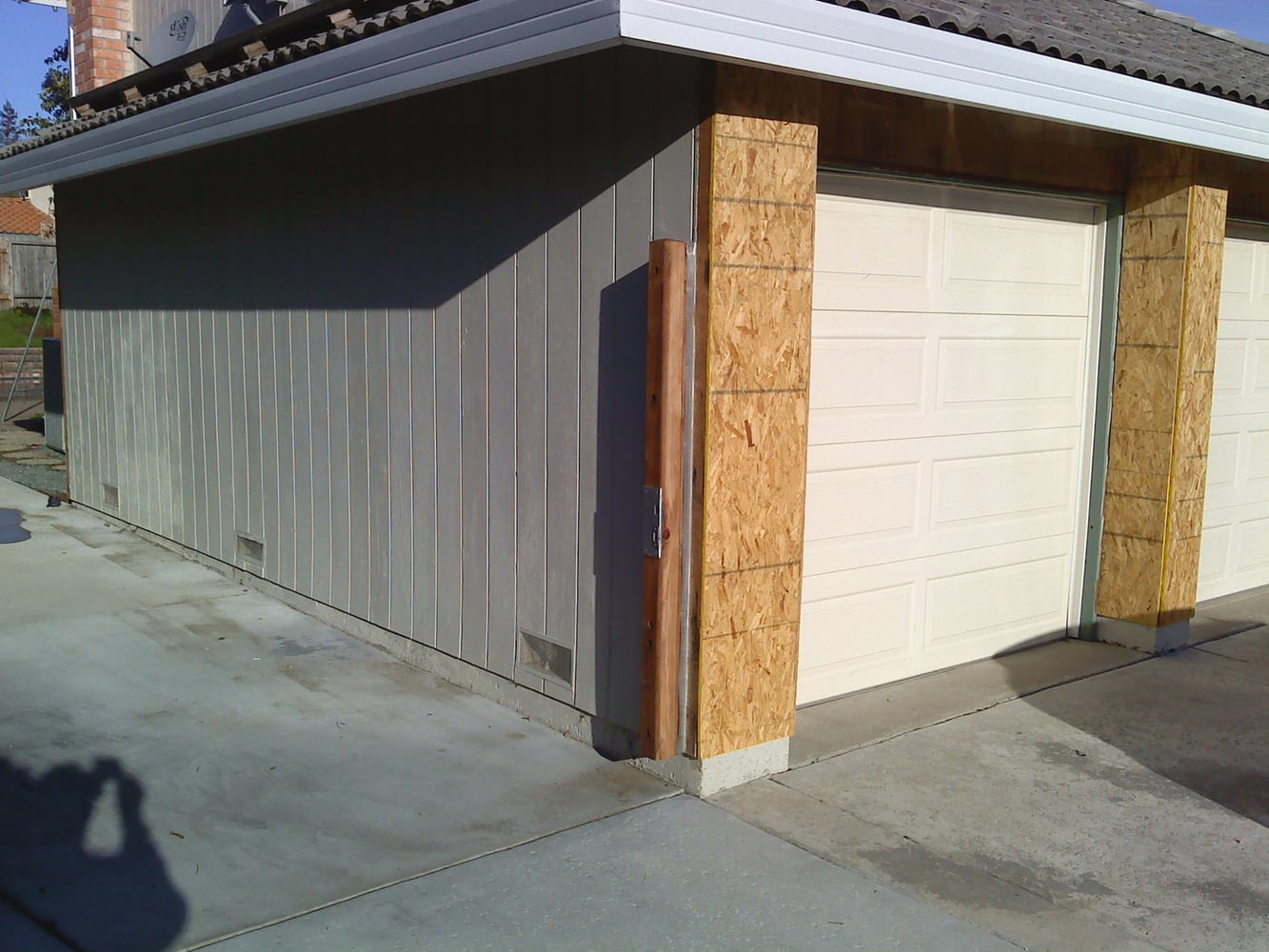 acrylic with sand finish