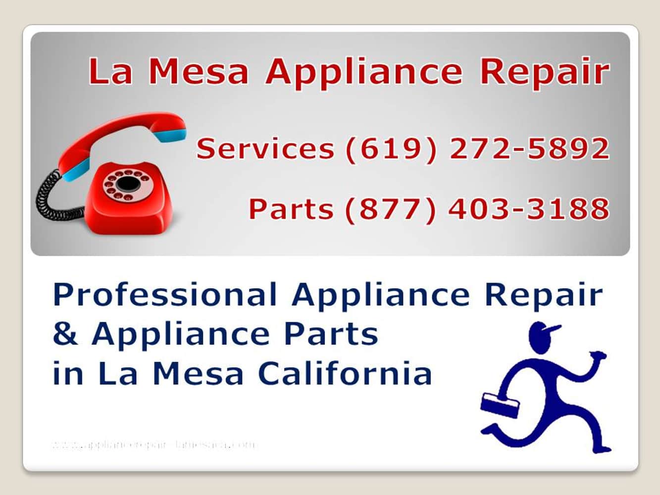 Professional Appliance Repair in La Mesa Project
