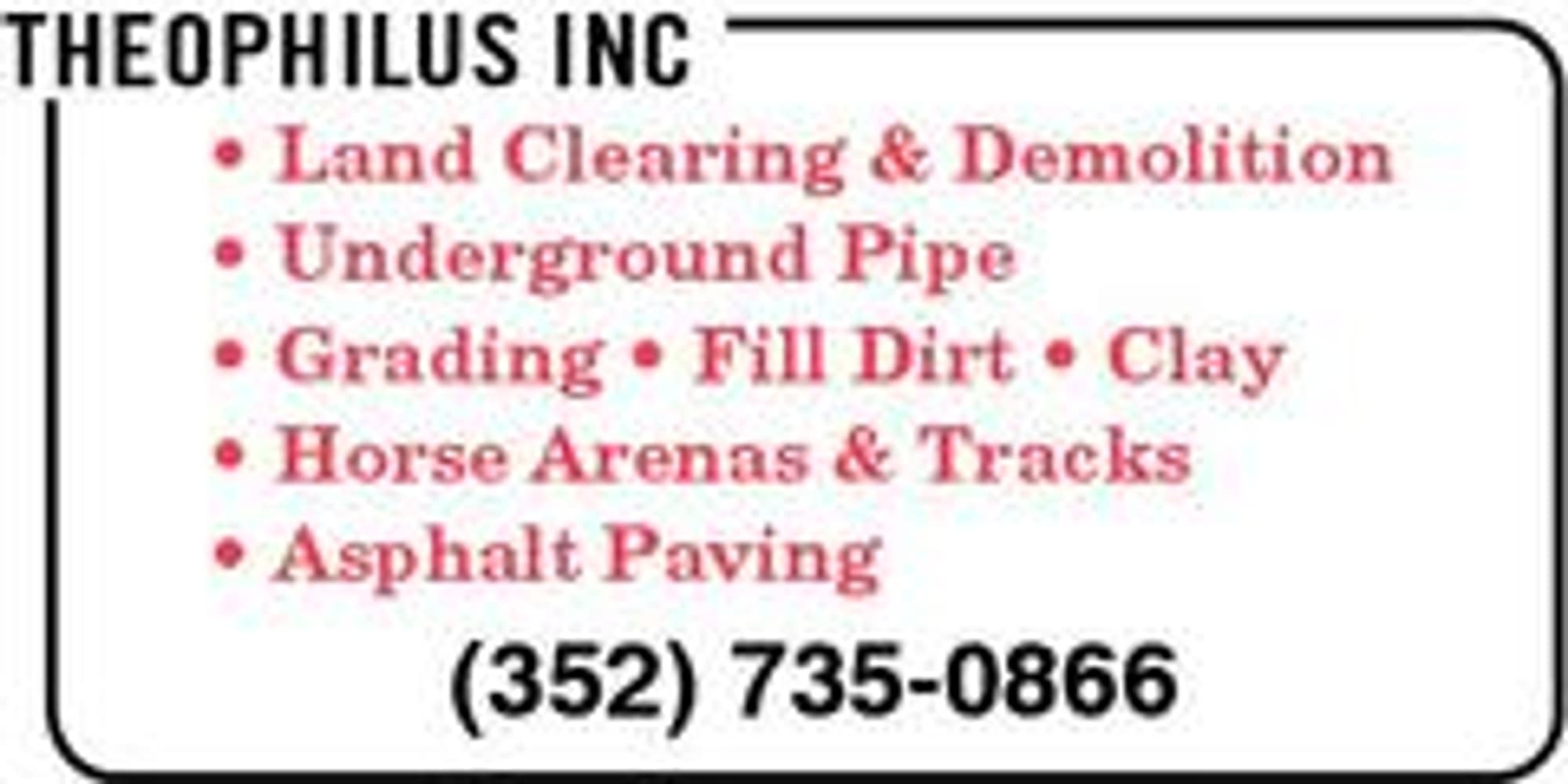 Photo(s) from THEOPHILUS INC