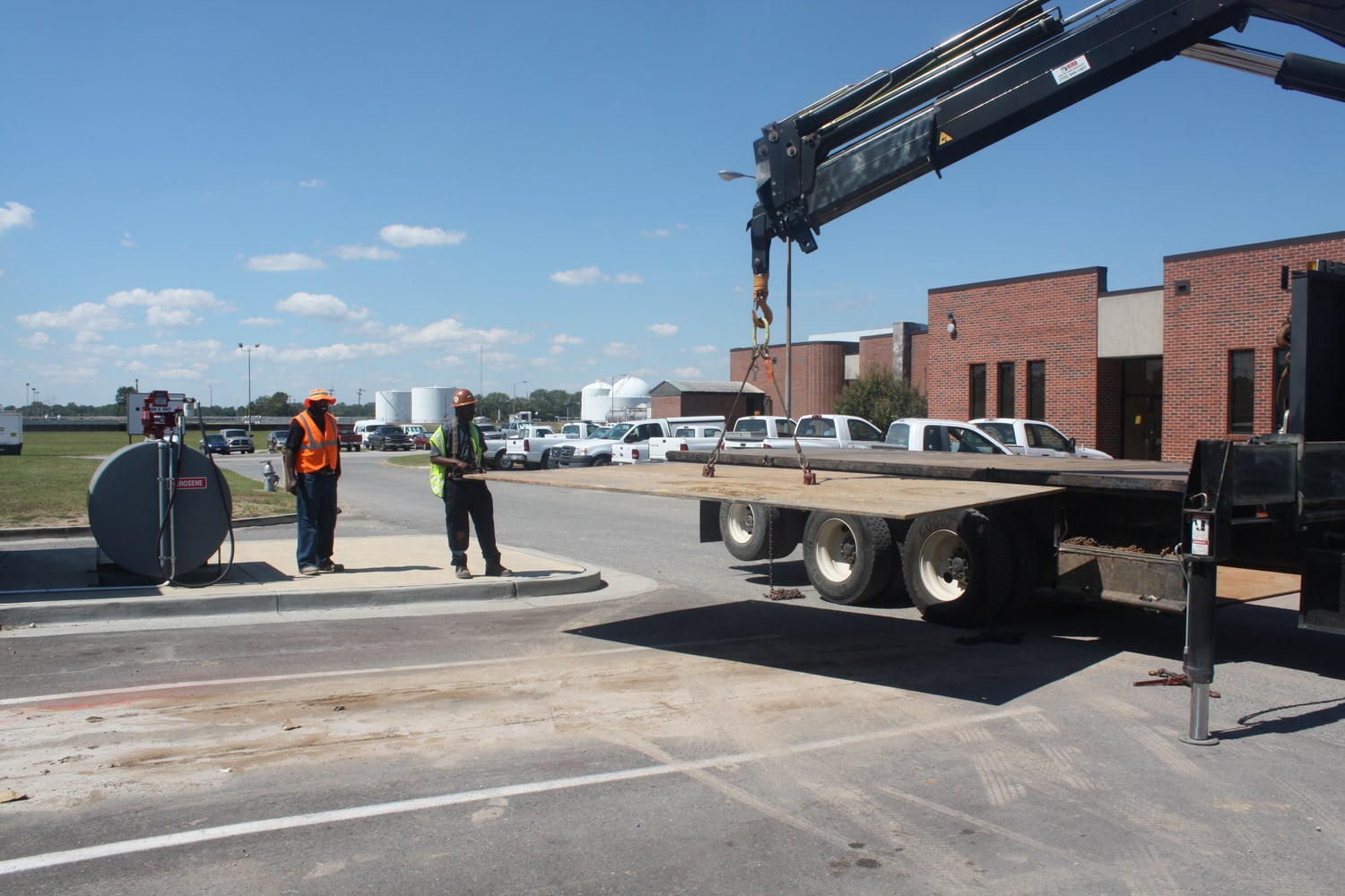 waste water treatment plant
