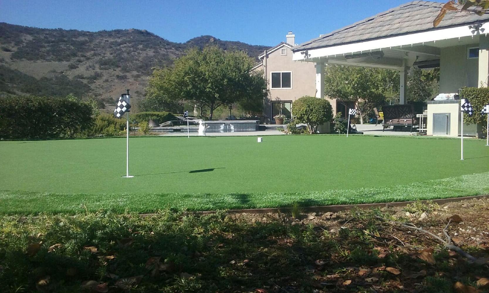 Saving water one yard at a time