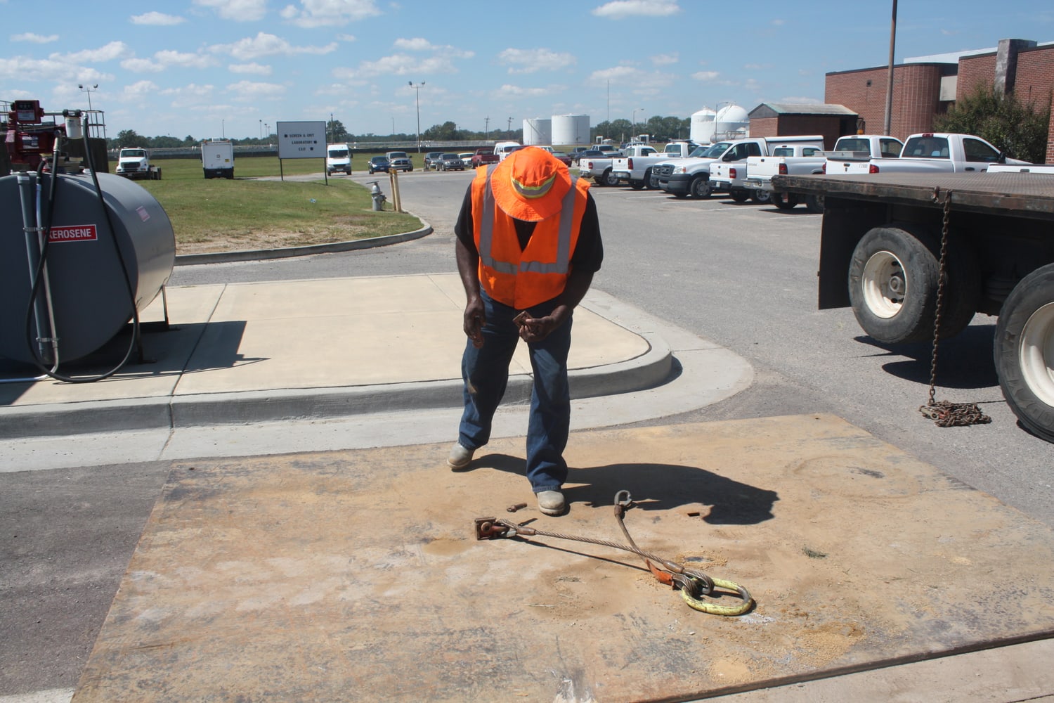 waste water treatment plant