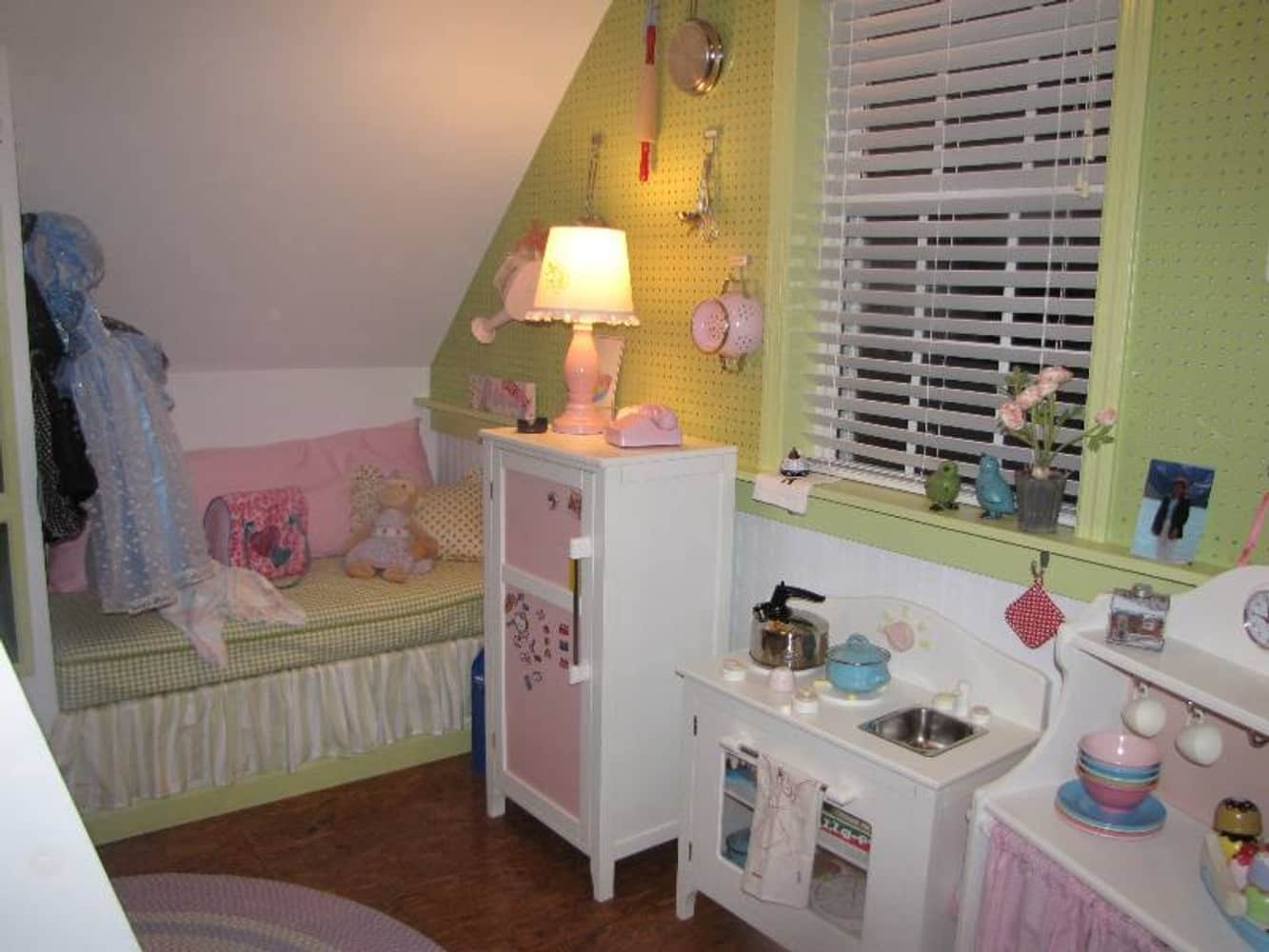 Convert attic space to child's playroom