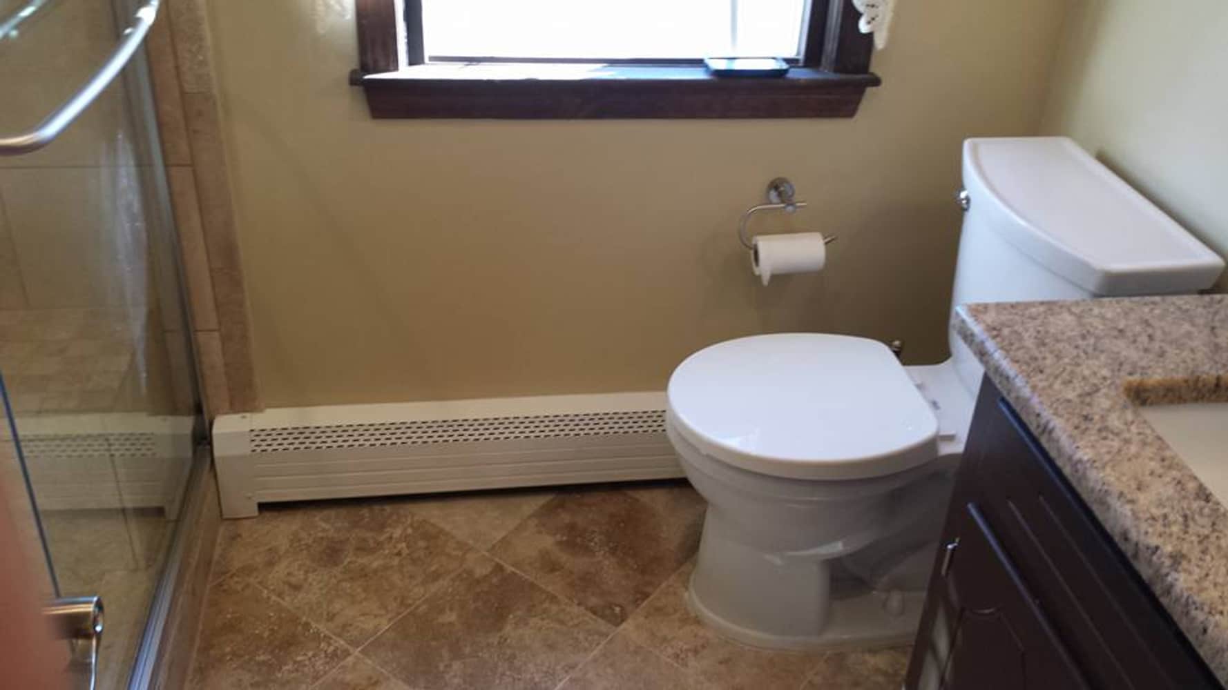Master and half bath. remodel 