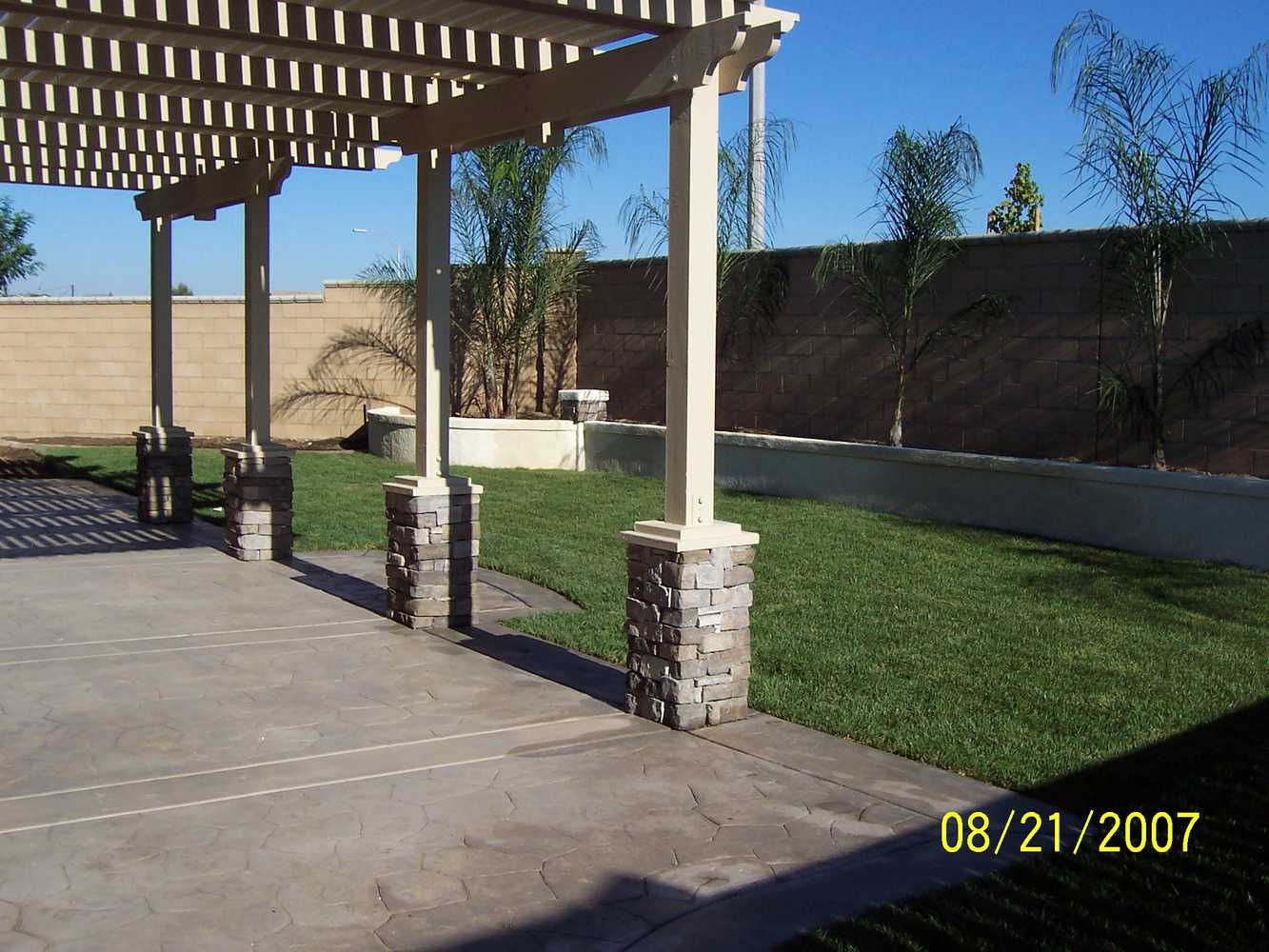 Landscape, concrete, sod and more