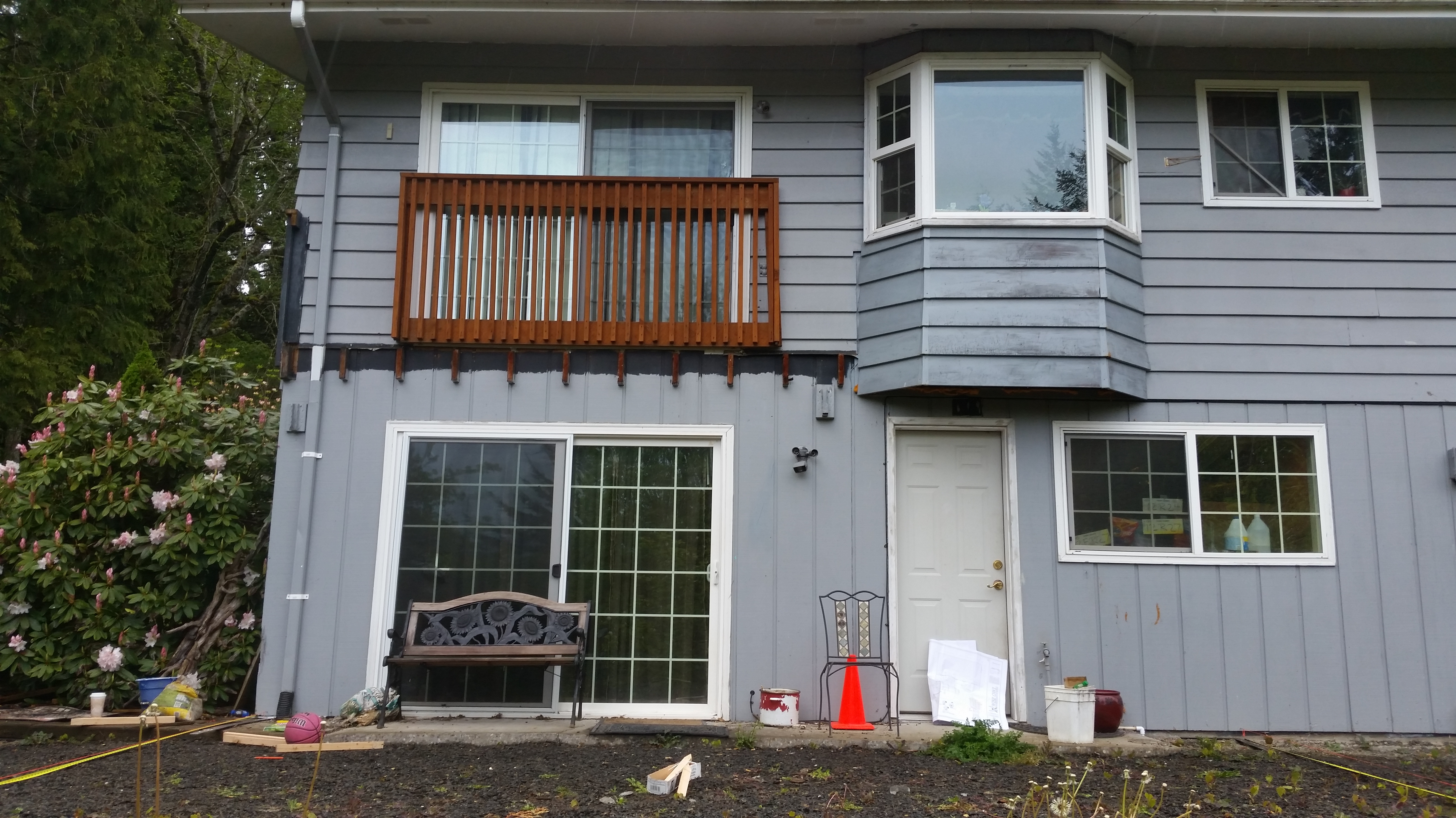 2nd Story Deck & Cover Progression pictures