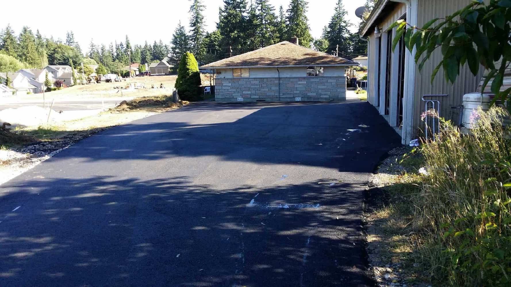 Before and after from champion paving llc