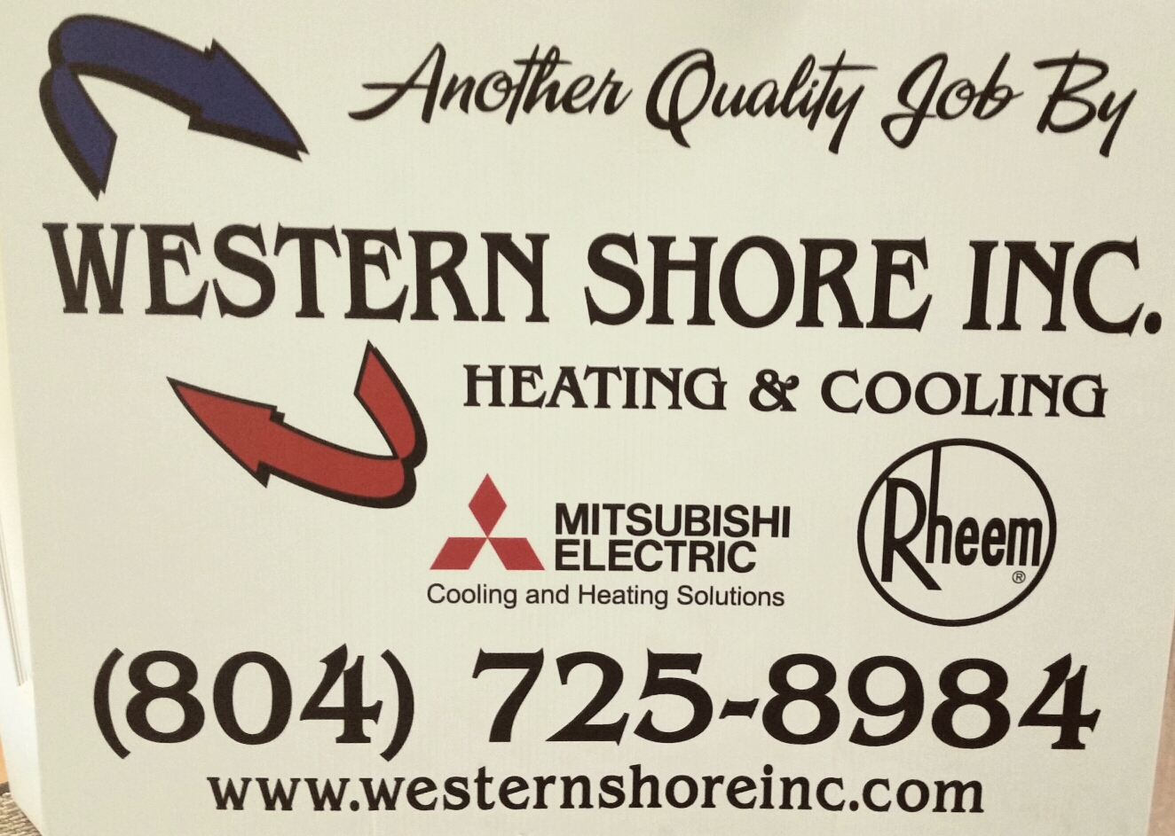 Western Shore Inc Heating and Cooling