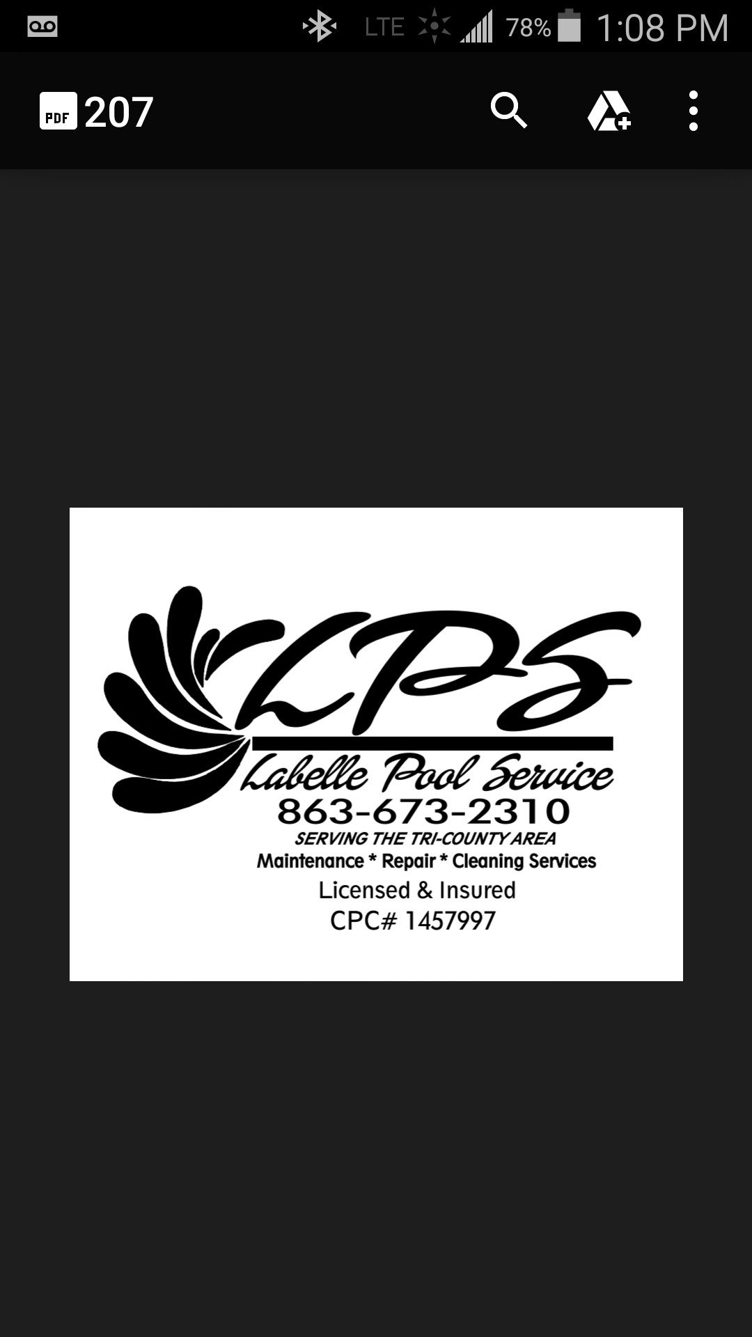 Labelle Pool Service Inc