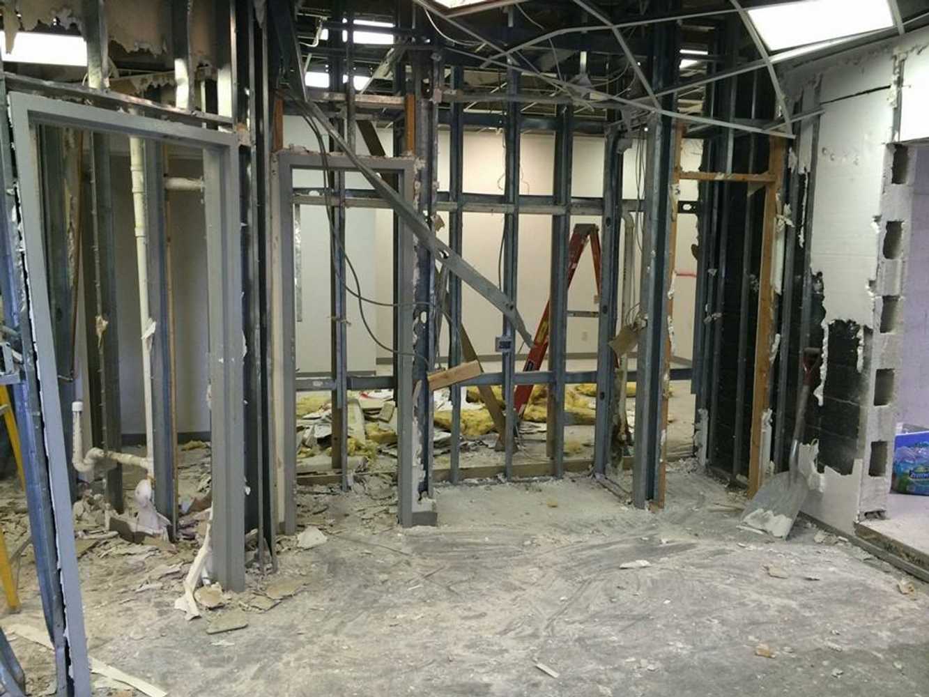 Ferrari Collision Center - demolition and build out
