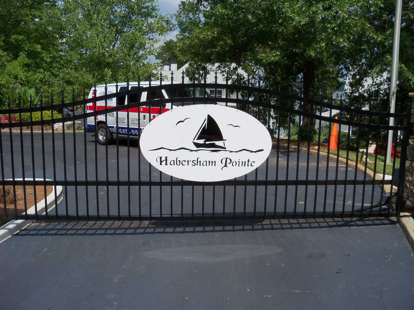 Residential Gates, Subdivision Entry gates, roadwork, stonework etc. Commercial gates