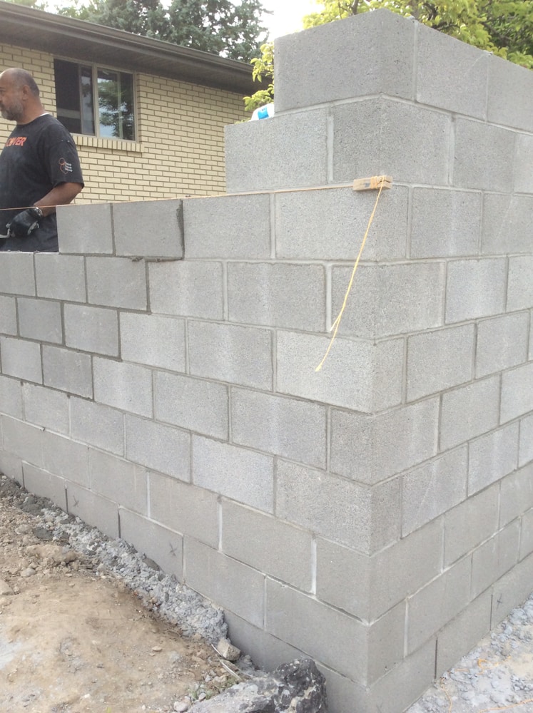 Cinder Block Walls