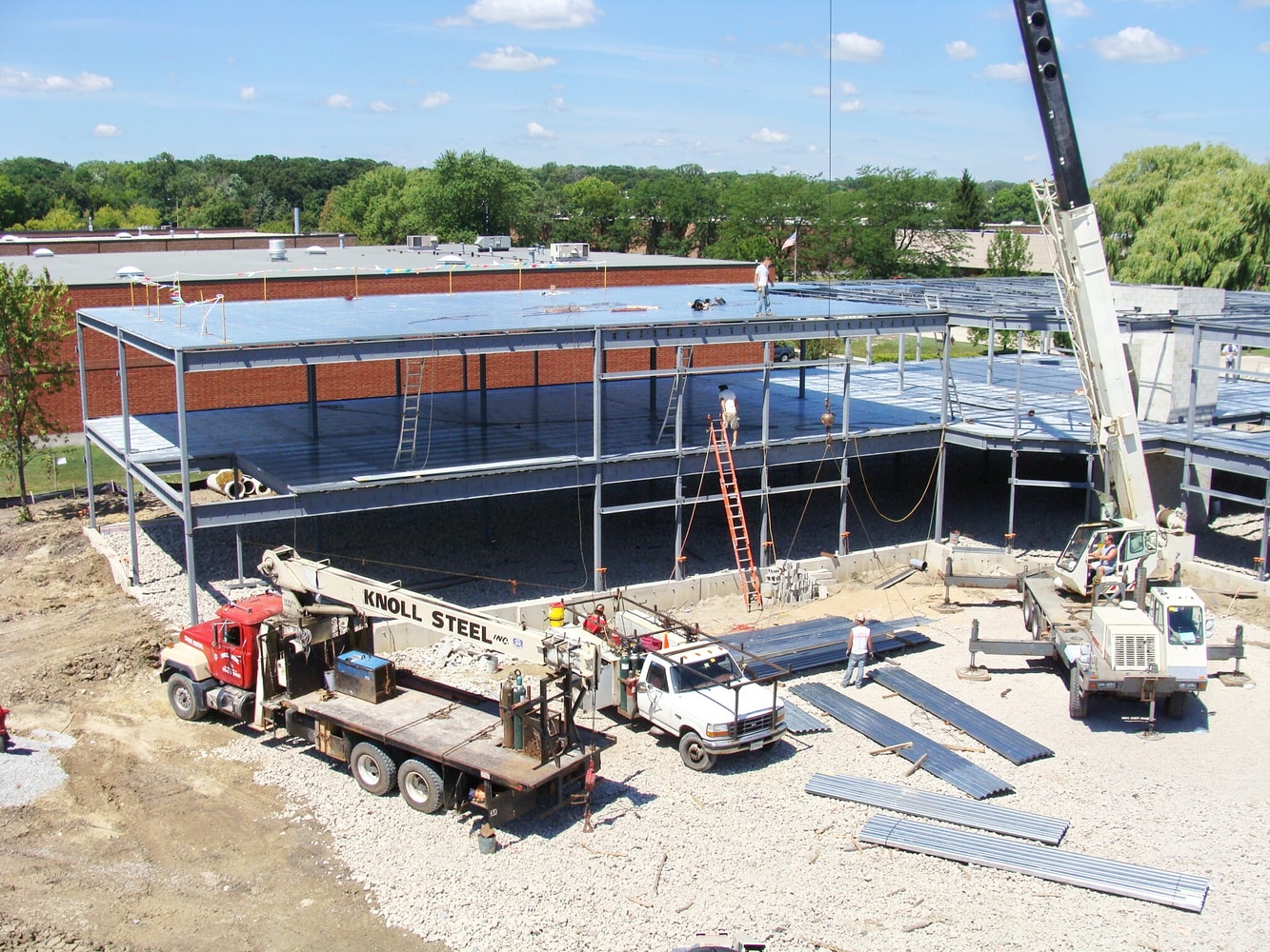 Project photos from Knoll Steel Inc