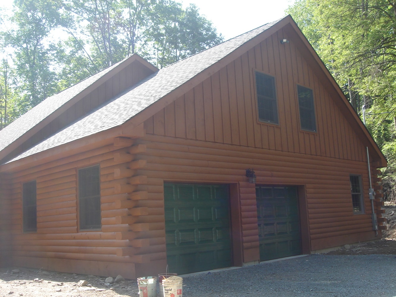 Log cabin