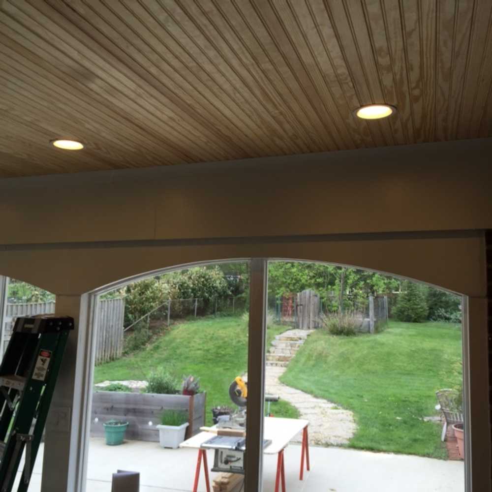 Custom Ceiling Beadboard