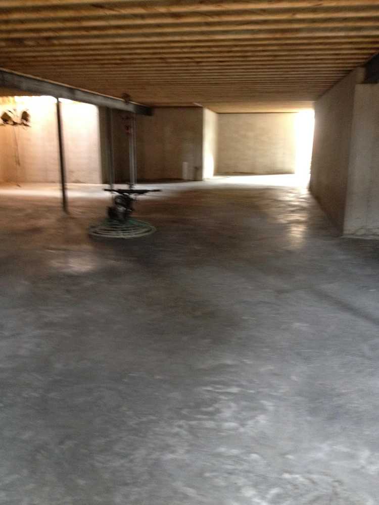 Basement floor