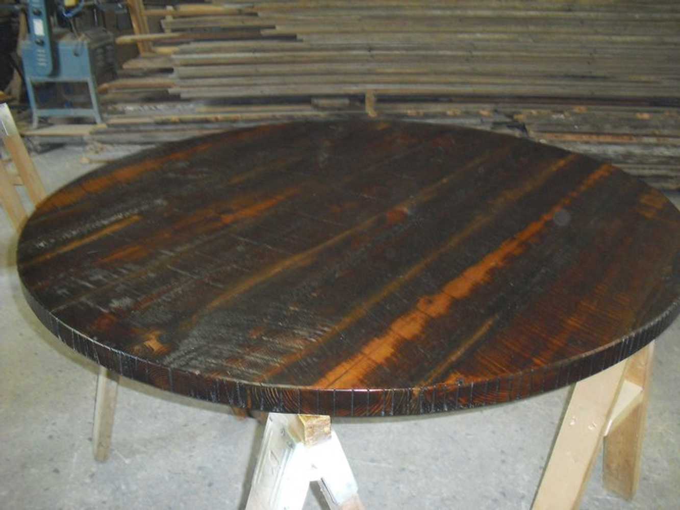 Rustic Round Table