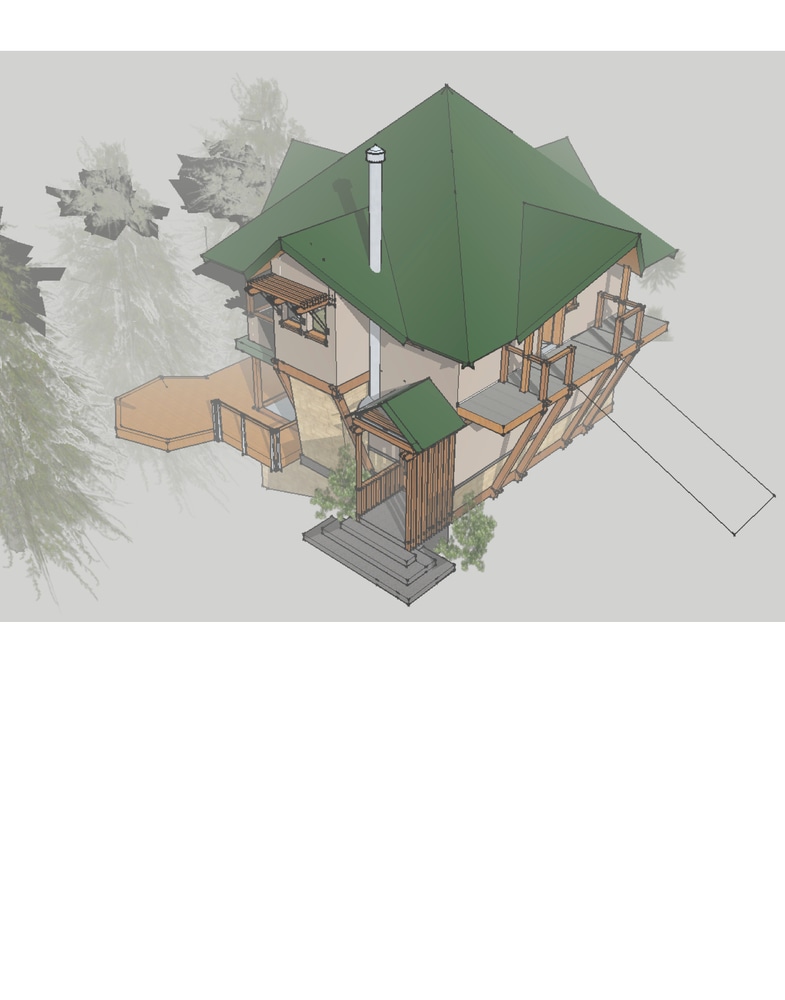 Dante Amato, AIA - Architect 'Mature' Period ('Un-Built Project' w/ W.Lawler. RD, Assist.)