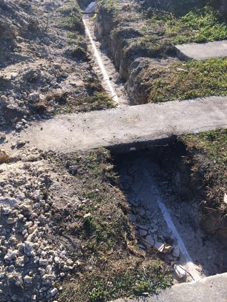 Re-pipe sanitary drainage system