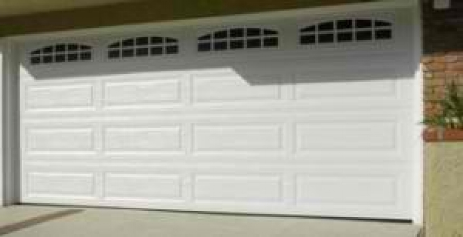 Residential garage door